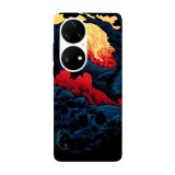 Husa compatibila cu Huawei Nova Y70 model Death forest, Silicon, TPU, Viceversa, Transparent, Carcasa
