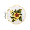 Mini Set de Broderie in Cruciulita , Floarea-soarelui