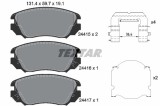 TEXTAR 2441501 set placute frana,frana disc