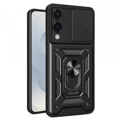 Husa pentru Samsung Galaxy S25 Edge S937, Techsuit, CamShield, Neagra foto
