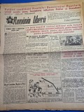 ziarul romania libera 25 noiembrie 1950