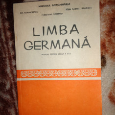 Limba germana manual pentru clasa a IX-a an 1993,147pagini