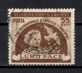 Romania 1954, LP.369 - Ziua Copilului, Stampilate