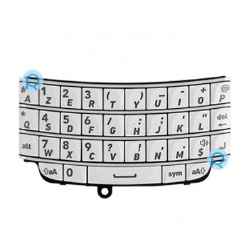 BlackBerry 9790 Bold keypad AZERTY, AZERTY keymat piesa de schimb KEYP foto