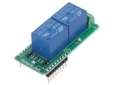 Placă releu 5VDC RELAY 3 CLICK pentru prototipuri