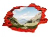 Autocolant decorativ, Gaura in perete, Natura si peisaje, Multicolor, 85 cm, 2305ST-2, Oem