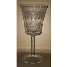 PAHAR DE VIN DIN CRISTAL TIP BACARAT , FRANTA , cca. 1920