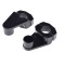 Set inaltatoare ghidon 22.2mm (risere), culoare negru, inaltime 60 mm Cod Produs: MX_NEW AW5139