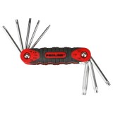 Set Chei Negative Cr-Va Torx Cu Maner T9-T40 - 8 Piese