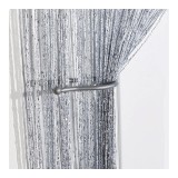 Perdea Decorativa din gama Perdele Franjurate, 3x3 m, Gri COL34