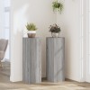 Gossi suporturi de plante 2 buc. gri sonoma 25x25x80cm lemn prelucrat
