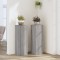 Gossi suporturi de plante 2 buc. gri sonoma 25x25x80cm lemn prelucrat