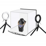 Cutie de iluminat Fding pentru mini studio fotografic, dimensiune 30 cm, inel de, Oem