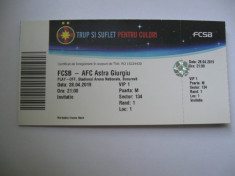 FCSB (Steaua)-Astra Giurgiu (28 aprilie 2019) foto