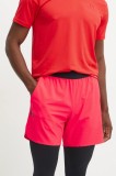 Under Armour pantaloni scurți de antrenament Peak culoarea rosu, 1376782