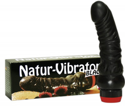 Vibrator Natural Negru foto