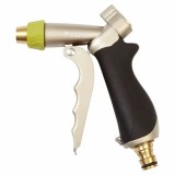 Cumpara ieftin Pistol Stropire Metalic Verve, 2 Jeturi, Reglabil, Negru/Auriu/Verde, Presiune Max 11 Bar, Irigare Gradina, Gazon