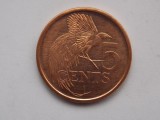 5 CENTS 2020 TRINIDAD TOBAGO-UNC