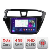Navigatie Hyundai i20 2015-2018 B-517 Android Ecran QLED octa core 4+64 carplay android auto KIT-517+EDT-E309V3