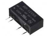Convertor DC/DC 1W 10.8-13.2V la 15V 66mA RP-1215S