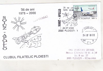 bnk fil Plic ocazional 35 ani Soiuz Apollo - Ploiesti 2000 foto