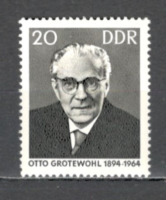 D.D.R.1965 1 an moarte O.Grotewohl-presedinte SD.180 foto