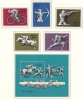 URSS, Rusia 1977 Mi 4642/46 + bl 121 MNH - JO vara 1980 Moscova (III): Pentatlon, Nestampilat