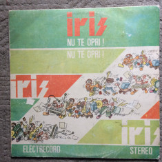 iris nu te opri 1988 disc vinyl lp muzica hard rock electrecord ST EDE 03370 VG