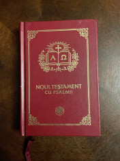 NOUL TESTAMENT cu Psalmii (BOR 2008 - Ca noua!) foto