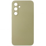 Husa tip capac spate silicon TPU Matte kaki deschis pentru Samsung Galaxy A35 5G