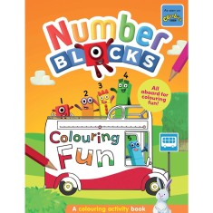 Carte cu activitati Numberblocks - Colorez &amp;amp; ma distrez foto