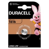 Baterie Litiu DuraCell 3V CR1616 55mAh, Dimensiuni 16 x 1.6 mm Blister 1, BA081479