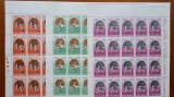 1972-Medalii olimpice-Lp805-coli de 25 buc.-6 coli-compl. set-MNH