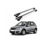 Bare portbagaj transversale aluminiu Lumi LUXURY Suzuki SX4 Hatchback 2006-2013, 92cm, T-slot, 75kg