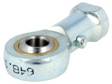 Imbinare Articulata ELESA+GANTER 8mm M8 Filet Stanga, Otel, Zinc, Gresor