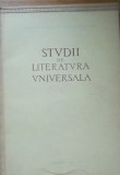 Tudor Vianu - Studii de literatură universală, 1963