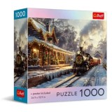 PUZZLE TREFL 1000 COLECTIA SUA CHRISTMAS EXPRESS POSTER INCLUS