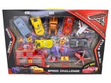 Set Cars cu 6 Masinute Avion Elicopter si Accesorii