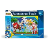 Ravensburger - Puzzle ariciul Sonic 100 piese