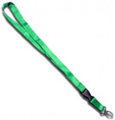 Breloc chei tip snur detasabil textil lungime 50.5 cm verde