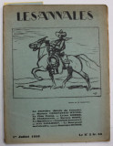 LES ANNALES , POLITIQUES ET LITTERAIRES , JUILLET 1929 , VEZI DESCRIEREA !