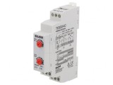 Releu Timer 1s-60s 24VAC/230VAC/24VDC pentru Şină DIN IP40