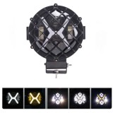 LED Far Runda Lumina Lampa Proiector Halogen Hi/Low/DRL/intermitente 178mm 60W 12V 24V