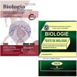 Pachet Biologie pe intelesul tuturor clasele 11-12 si Teste pentru admiterea in invatamantul universitar medical - Maria Ioana Cazan, Romica Cergan