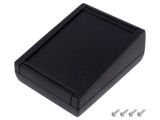 Carcasă desktop TEKMAR ABS neagră 100x130x50mm