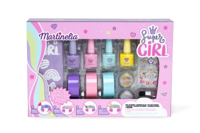 MARTINELIA SUPER GIRL SET LACURI DE UNGHII SI BRATARI foto