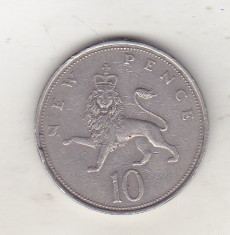 bnk mnd Marea Britanie Anglia 10 pence 1971 foto