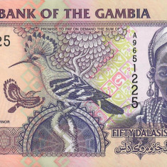 GAMBIA █ bancnota █ 50 Dalasi █ 2018 █ P-28d █ UNC █ necirculata