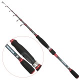 Lanseta carbon Baracuda Winner 2,70m 5-25g pentru pescuitul șalăului, bibanului, cleanului și păstrăvului, Lansete Spinning