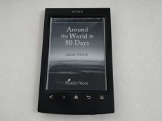 eBook Reader Sony PRS-T2 Touch, Wi-Fi, Negru - poze reale foto